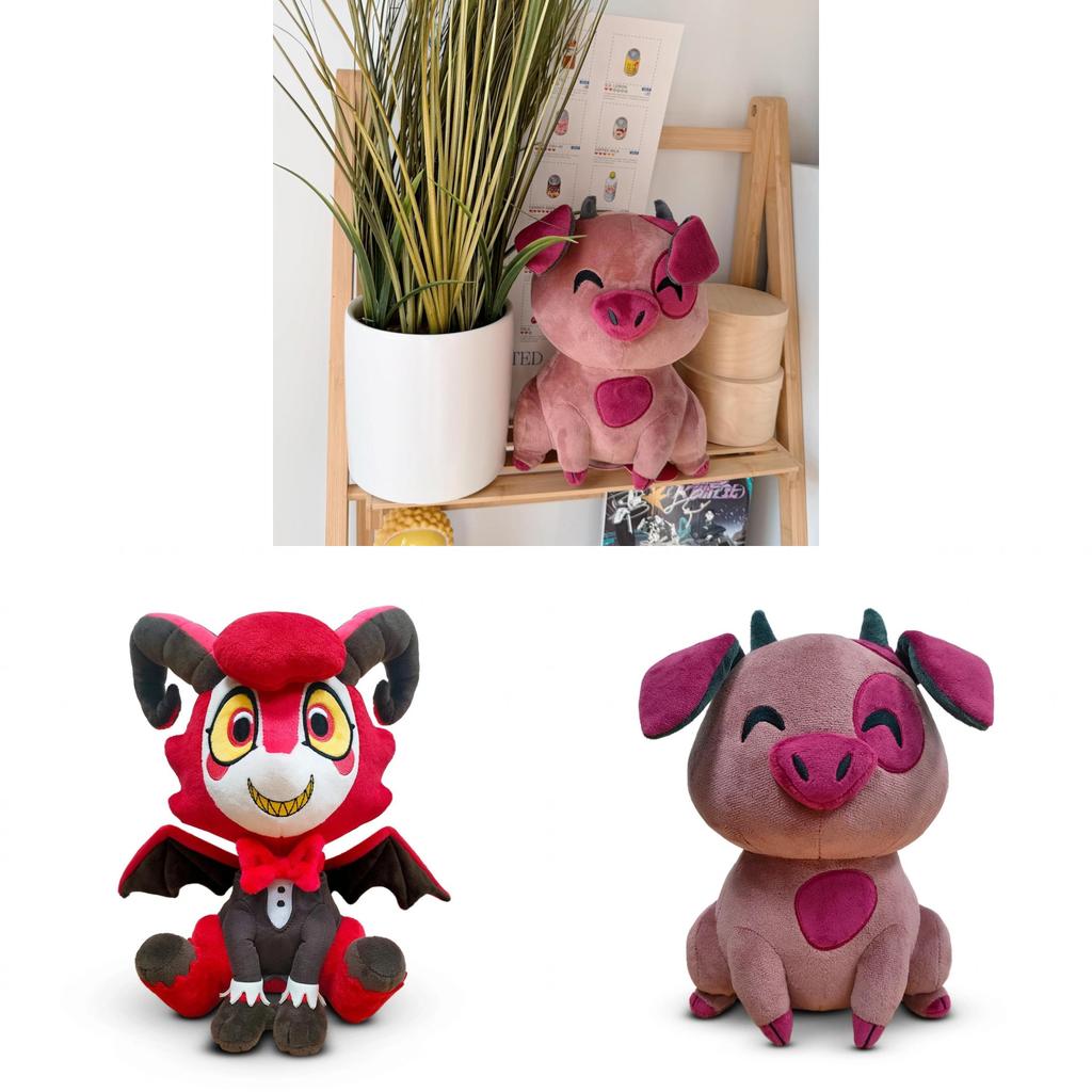 Hazbin Hotel Fat Niggets Plush Toy With Soft Crystal Material For Kids And Collectors