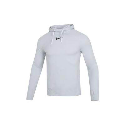Nike Sweat à capuche ample à manches longues avec imprimé logo Homme Tops Gris DQ5052-043