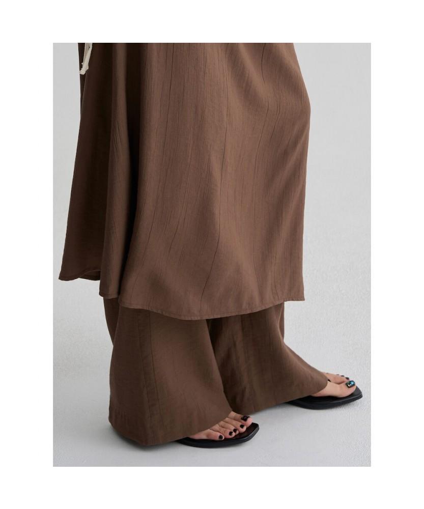 8seconds Layered Pants Skirt Brown