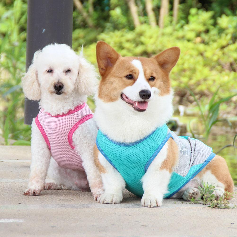 Dog Vest Comfortable Summer Lightweight Cooling Breathable Puppy Vest Decorative Pet Clothes Decorative Dog Clothes