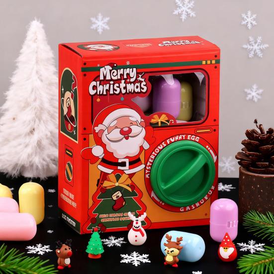 Mini Capsule Toy Machine Automatic Gacha Machine Christmas Egg Picker Creative Fun Claw Machine