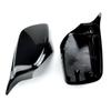Rearview Mirror Cover Cap Carbon Fiber / Black for BMW 5 Series E60 E61 E63 E64 2004-2008 520i 525i 528i 528xi