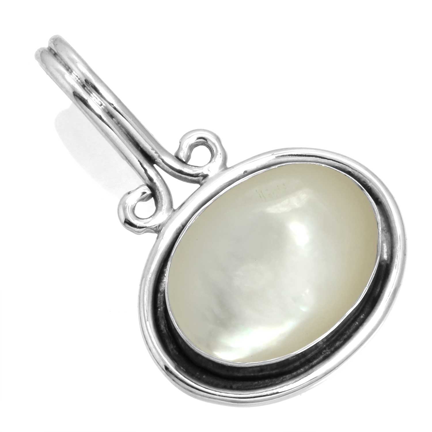 

Подвеска из стерлингового серебра 925 пробы, женская бижутерия с драгоценными камнями, подарок на годовщину, сине-зеленый, фиолетовый, медный, бирюзовый, жемчужный, лазурит, перламутр, бохо мать жемчужного