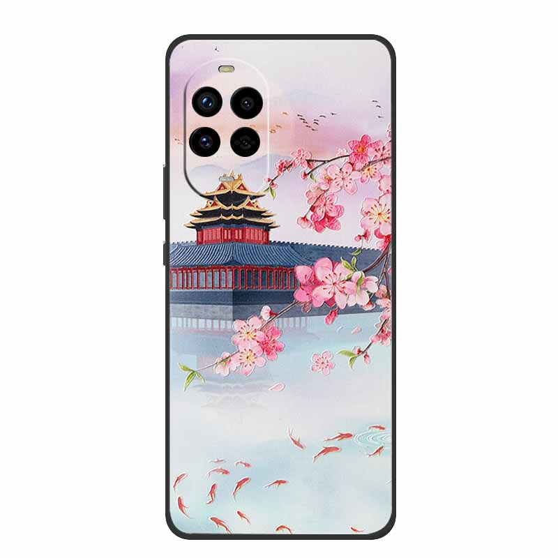 3D Emboss Case For Huawei Nova 14 Lite Phone Case 14lite Coque Flowers Silicone Soft Back Cover For Huawei Nova 14 lite Case Bag