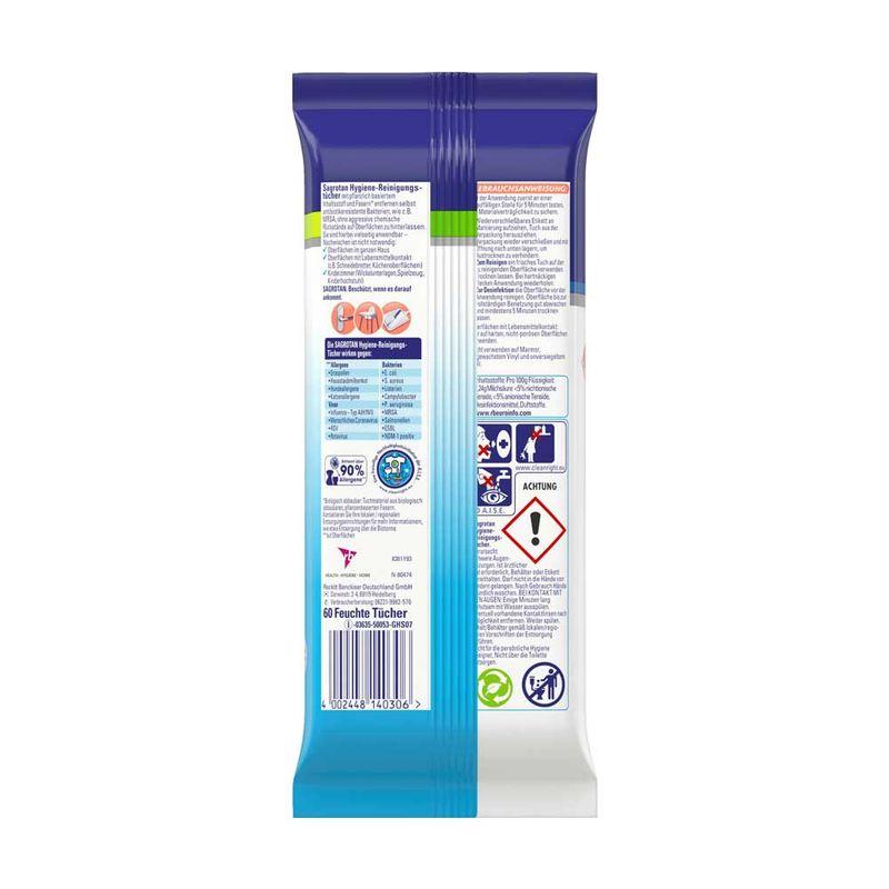 Jagrotan Cleansing Wet Tissues 60 Sheets