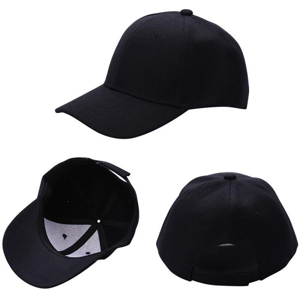 Women Men Hat Curved Sun Visor Light Board Solid Color Baseball Cap Men Cap Outdoor Sun Hat Adjustable Sports Baseball Cap