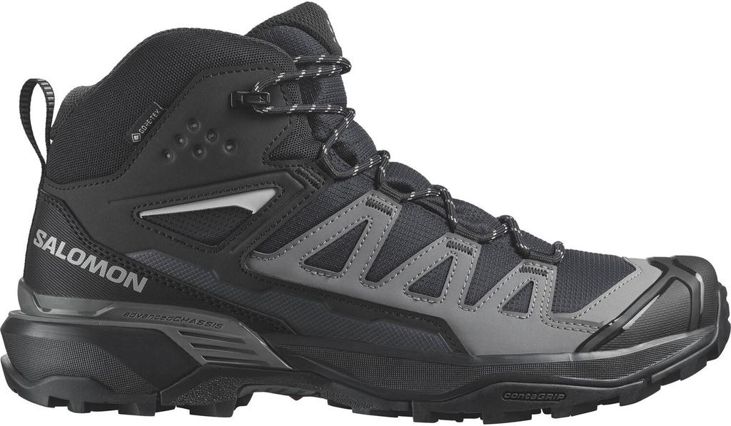 Обувь для треккинга Salomon X Ultra 360 Mid GTX black/magnet/pewter