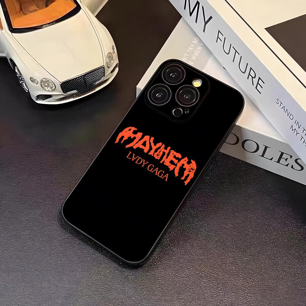 LADY-GAGA -MAYHEM Phone Case For 16 Pro Max Iphone 17 Pro Max 14 15 Plus 12 13 11 Pro Xr X Xs SE Back Cover