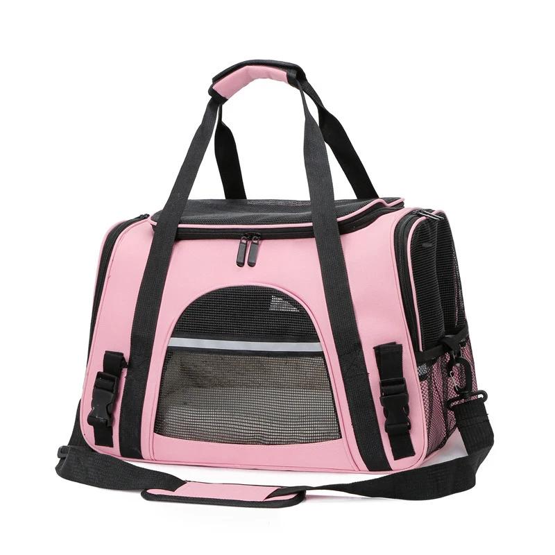 Borse per Gatti Morbide Portatili Trasportino per Cani Borsa Trasportino Traspirante in Rete Pieghevole Borsa a Mano per Gatti Borsa da Viaggio per Animali Borsa da Trasporto