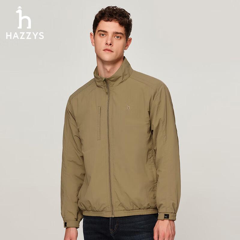 

HAZZYS Men s Stand-Collar Casual Jacket XL (180/100A)