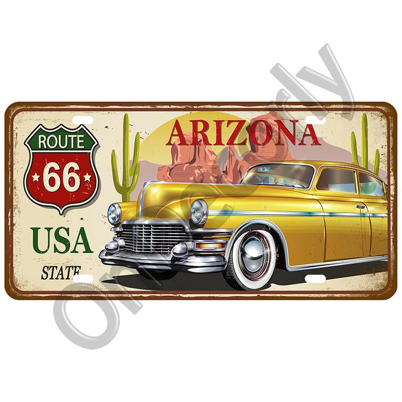 Retro Pin Up Tin Sign Vintage Painting Metal Sign Home Wall Decor Rusted Style Craft Plate Posters Classic Plaques For Bar Pub