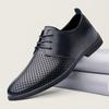 Módní ležérní kožené boty Nový přírůstek Pánské boty Oxford Pohodlné nízké formální obuv pro společenské události Obchodní Pánské Derby boty Tenisky