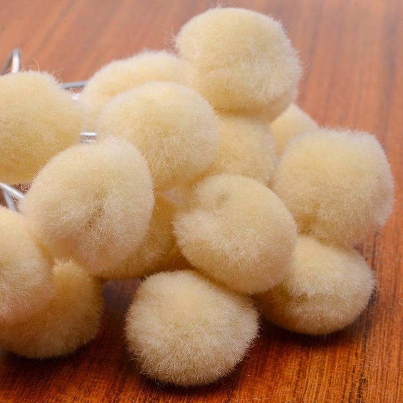 

20 шт. 12,5 см DIY кожаный ремесло, шерсть, кожа, краситель, аппликатор для отделки, набор инструментов, кожаный ремесленный краситель, шерстяной шар, набор кистей, инструменты 20PCS