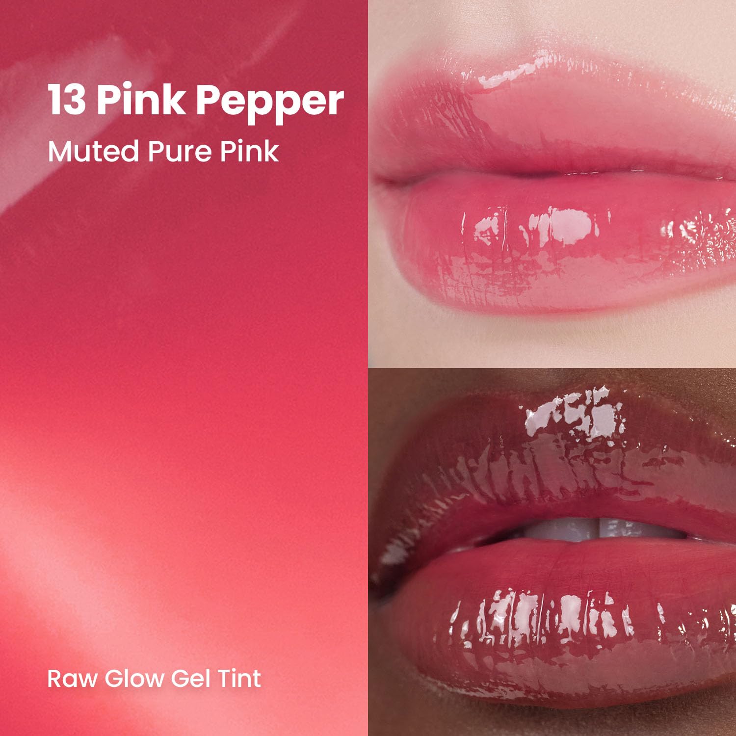 

HINCE Гель-тинт Raw Glow 4 мл 13 PINK PEPPER