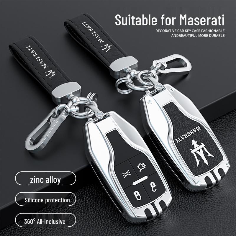Maserati Ghibli & Levante Key Case with Metal Buckle