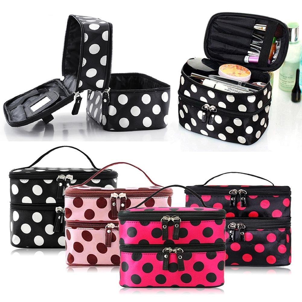 Bag Double Makeup Large Capacity Toiletries Storage Bags Tote Fashion Handbag