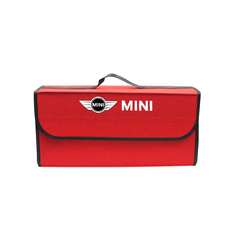 Car Storage Bag Folding Travel Tidying Box Trunk Tools Case For Mini Cooper JCW Works Hatch F54 F55 F56 F57 F60 R50 R52 R53 R55