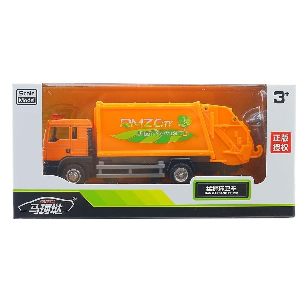 Alloy 164 Scania Man Engineering Truck Container Trailer Toy