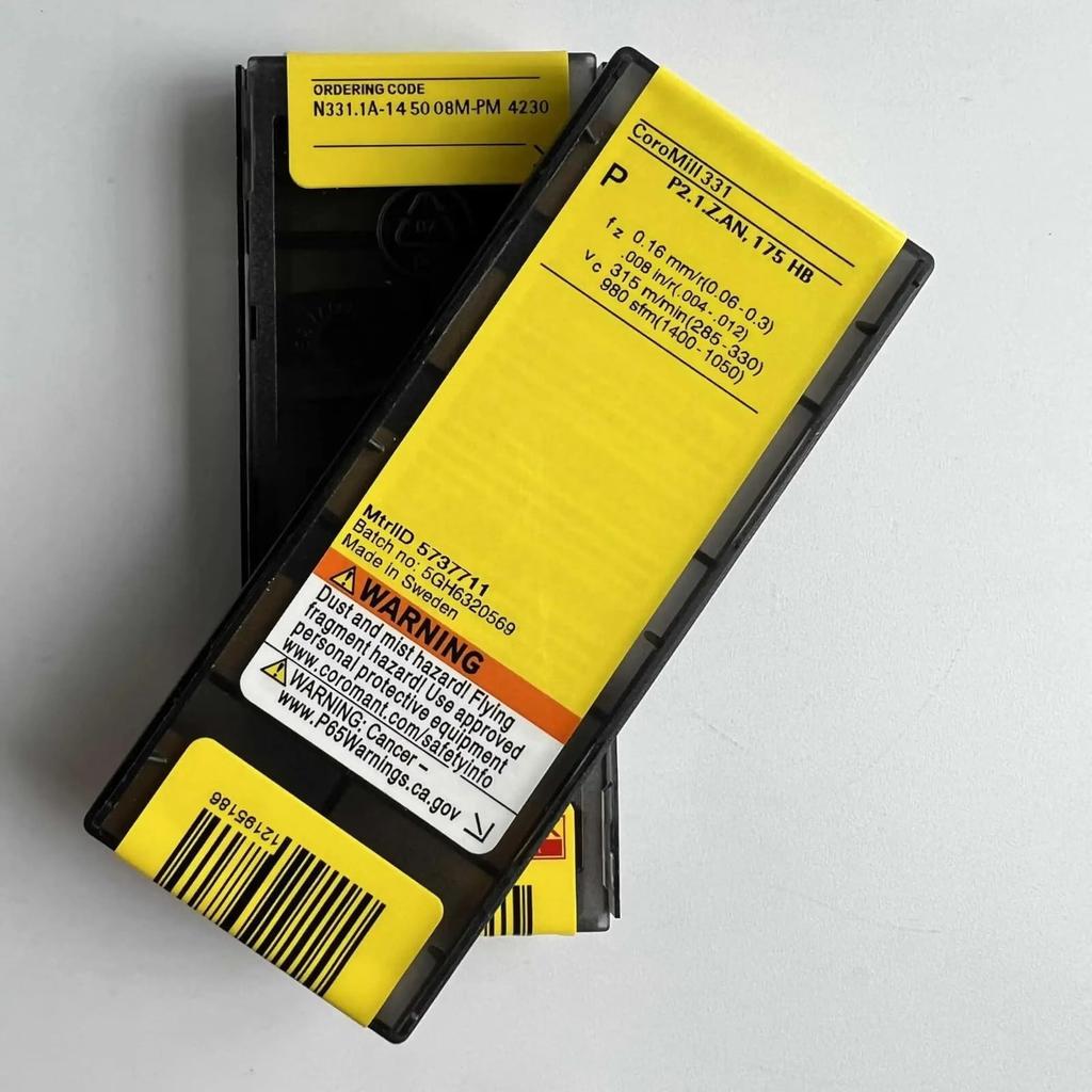 Original Sandvik / N331.1A-115008M-PM 4230 /Carbide CNC Blade 10 PCS