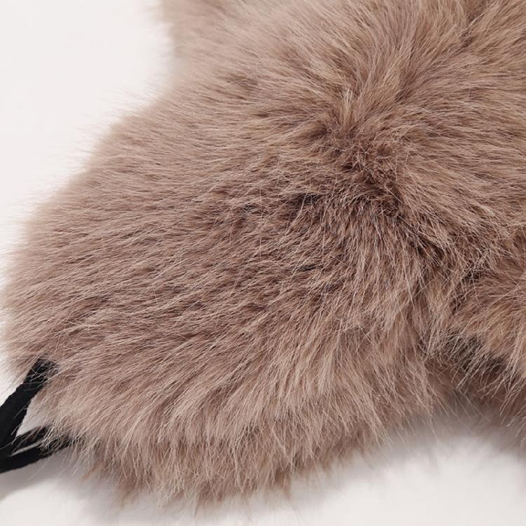 Y2k Girls Cute Bear Ear Shape Hat Windproof Hat for Teen Winter Cycling Skiing