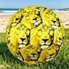Borussia Dortmund Print Size 5 Soccer Ball, PU Wear Resistant Football for Match Training and Daily Practice, Birthday Gift for Soccer Fans