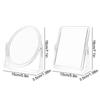 360° Rotating Desktop Cosmetic Mirror Double-sided Table Makeup Mirror  Beauty Mirror