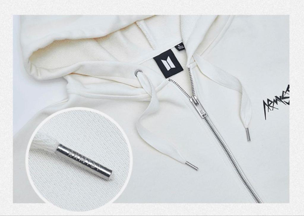 [USED] BTS Artist Made Jungkook Hoodie White L