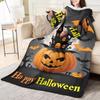 Fleece Wearable Blanket With Sleeves Cozy Hooded Throw Adults Winter Loungewear Halloween Costume Accessory