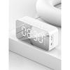 Desktop Mini LED Mirror Digital Clock Alarm Clock Bluetooth Wireless Audio Cell Phone Speaker Stereo Sound Effect