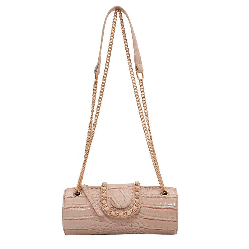 

Вместительная повседневная сумка с чувством моделирования, мягкая и прочная, модная, изысканная, новая легкая роскошь, для поездок на работу, через плечо абрикосовый