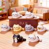 8 Pc Cartoon Cat Miniature Figure Resin Mini Size Cat Model Ornaments Tiny Design Adorable Cat Craft Figure