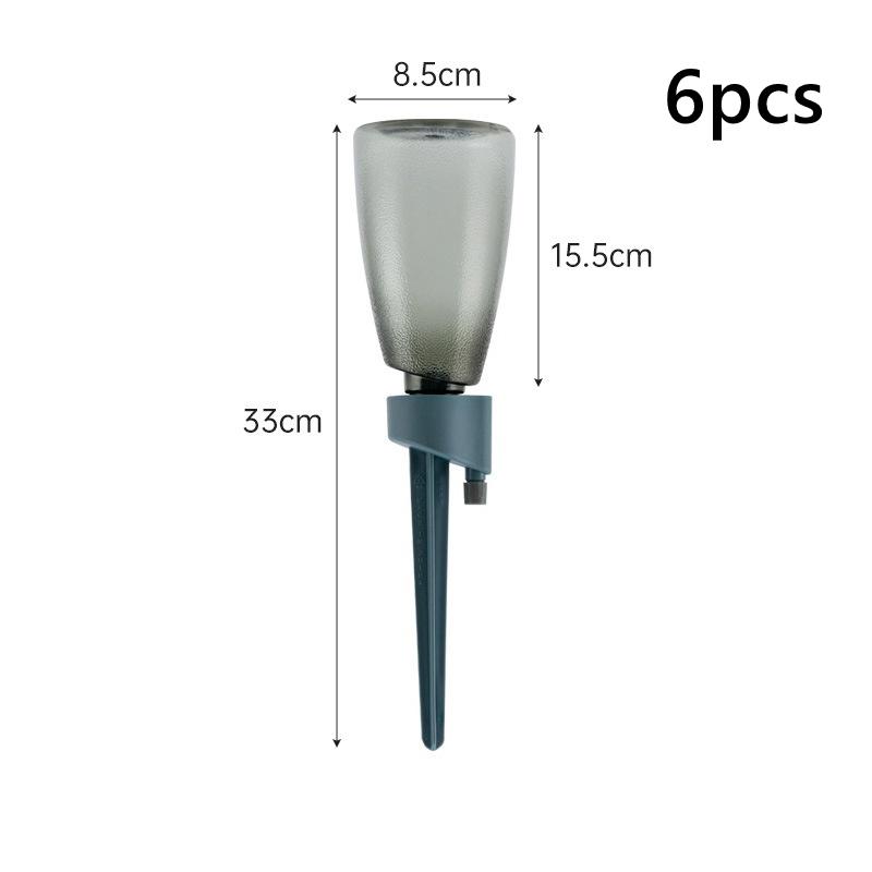

6pcs New Automatic Flower Watering Device Garden Adjustable Speed Dripping Watering Flower Pot Succulent Drip Irrigation Device