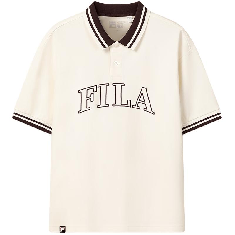 

FILA Men s Knit Short Sleeve Polo Shirt 2XL