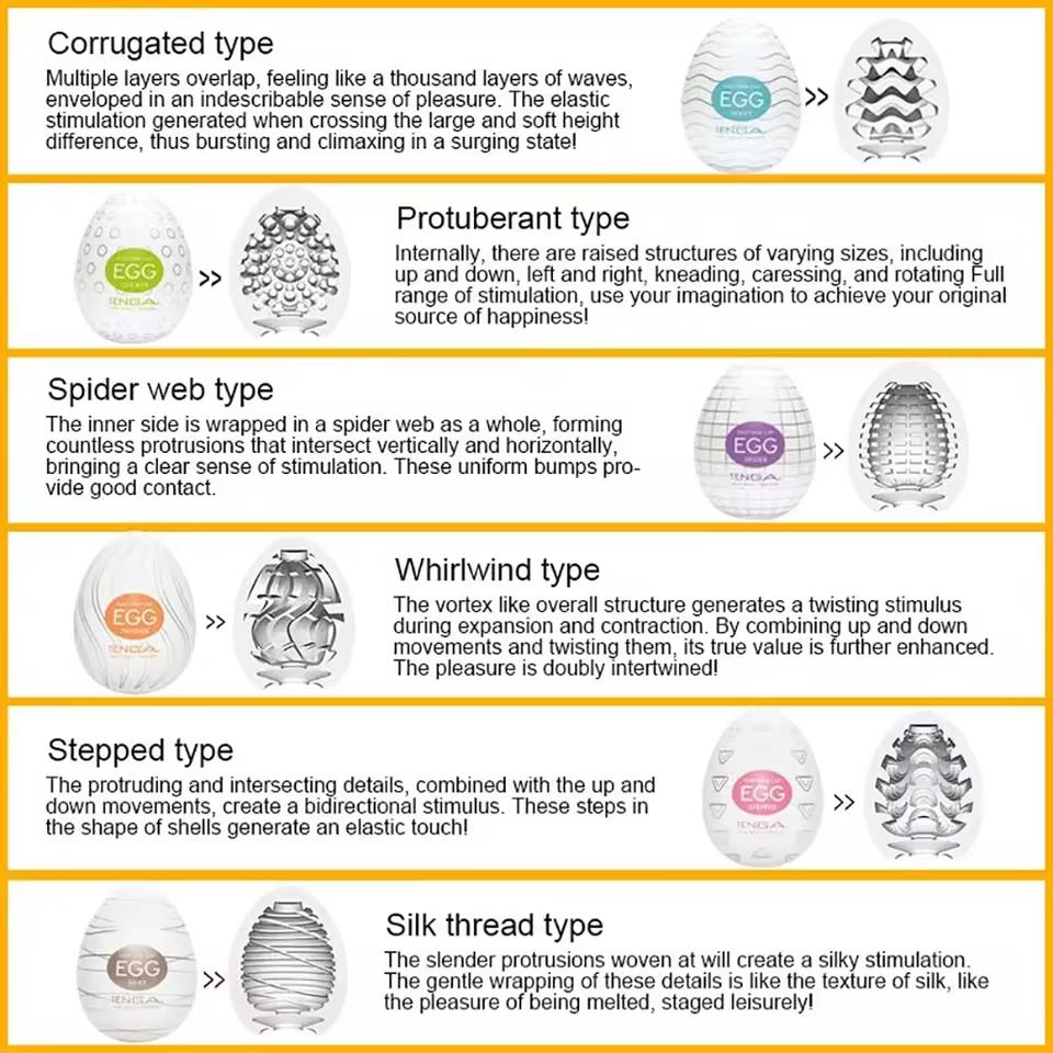 Male Vaginal Ball Egg Blowjob Penis Massage Masturbation Eggs Stimulating for Men Glans Exercise Stretchy Masturbator For Adult