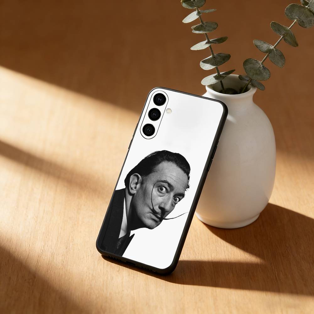 Artist S-Salvador Dalí Phone Case For Samsung Galaxy A91,80,73,72 ,71,53,52,32 ,31,22,21s,20,Soft Black Case