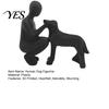 Home Decoration Dog Sculpture for Decor, 3D Printed Man And Desktop Ornaments Figurine, Pet Memorial Gift Loss, Lovers Ornament