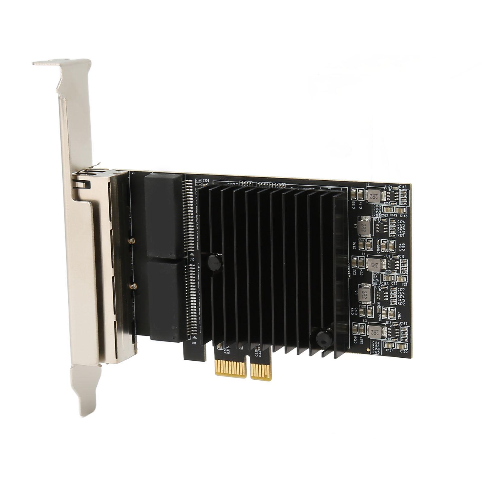 

Мережева карта PCIe 4 порти 1000 Мбіт/с передача чіпсет 82571 гігабітна мережева карта для сервера