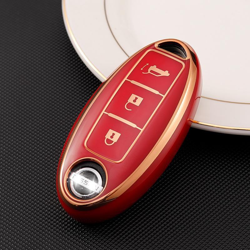 Nissan Key Shell sprādze priekš Sylphy, Teana, Qashqai, X-Trail, Kicks, Tiida, Bluebird