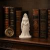 Like-minded Friend Gifts 3D Printed Witch Statue, European Style Mysterious Figurine with Fine Gothic Desk Accessory Texture & Stable Base,
