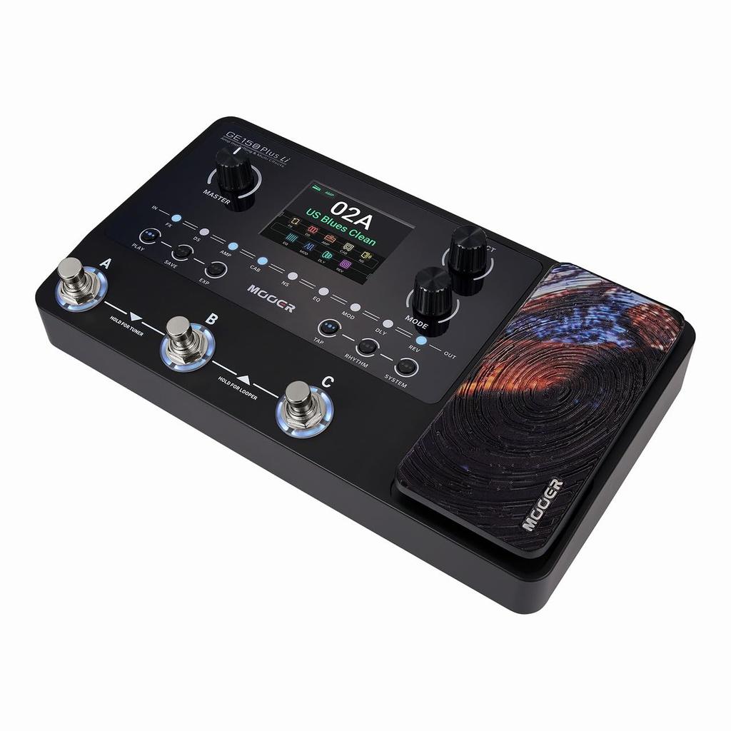 Mooer GE150 Plus Li Pedal Multi-Effects