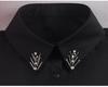 Versatile Women's White Beaded Detachable Shirt Collar for Sweaters – Autumn and Winter Accessory