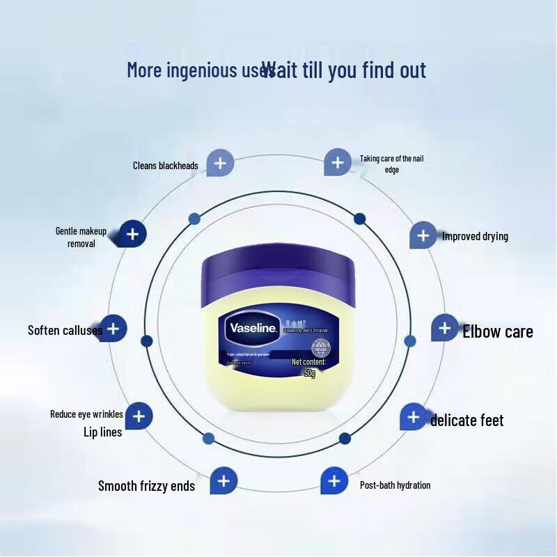 Vaseline Repairing Jelly Original 3-Pack