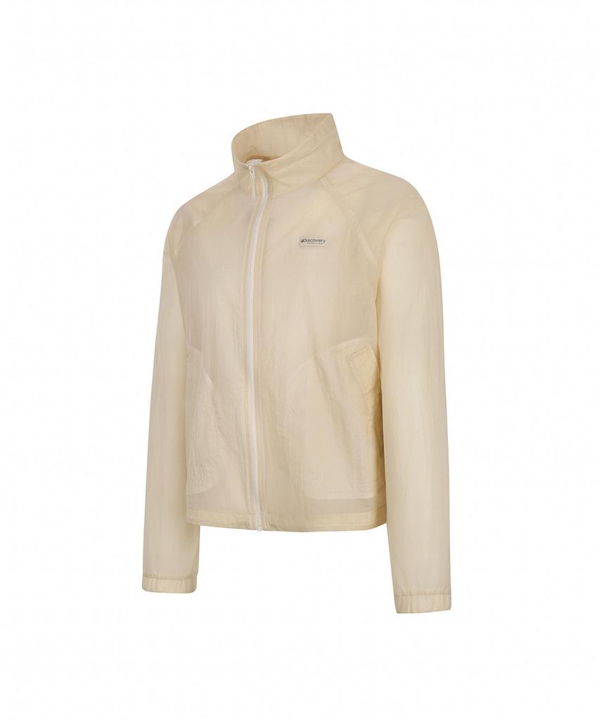 Discovery Expedition Women'S Freshvent Ultralight High-Neck Windbreaker (D/Ivory)