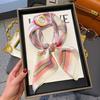 Silk scarf women's neck new scarf with coat 70 small square scarf scarf mother high-end scarf