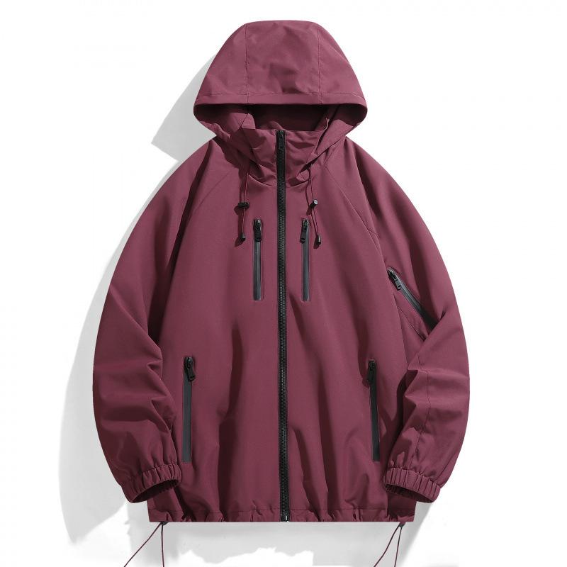 New Autumn and Winter Outdoor Sports Jacket Men's and Women's Fashion Single-layer Jacket Windproof Mountaineering Jacket