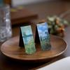 Magnetische Lesezeichen im Retro-Gemälde-Stil für Bücher, Monet Mucha Gallery, Seitenclips, Buchmarker, einzigartiges Lesegeschenk, 4 Stück
