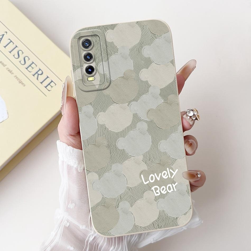 For Vivo Y11S Y12S Y20 2021 Case Vivo Y20a Y20g Y20i Y20S Y20t Elegant Printing Camera Protective Soft Silicone Phone Cases