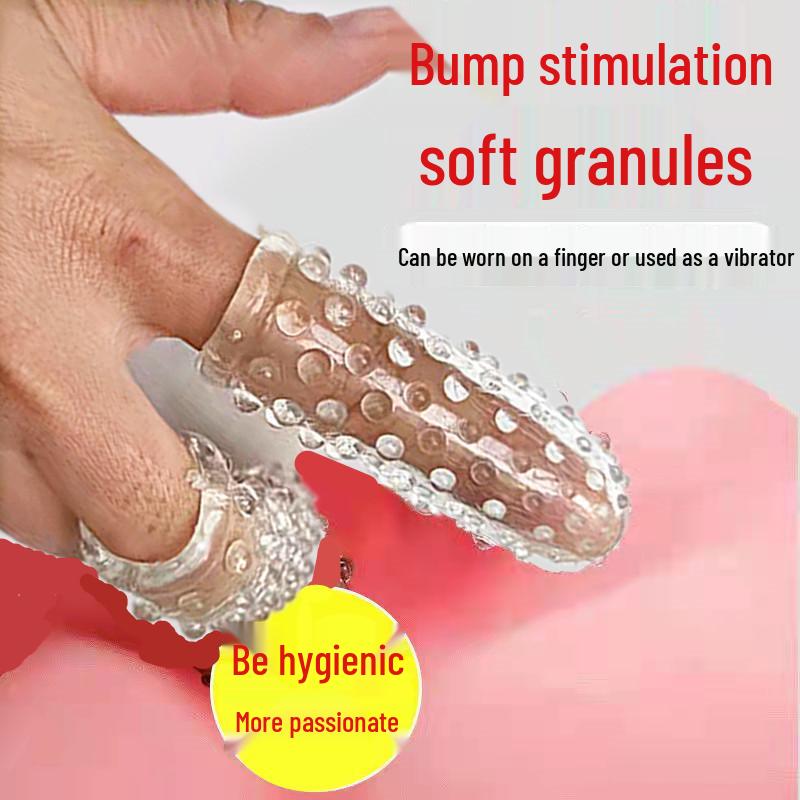 Wolf Tooth Erotic Finger Cots for Women - Teasing & Passionate Couple Play
