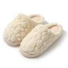 Autumn and winter new plush thermal cotton slippers women's indoor home non-slip household couple plush slippers men's winter