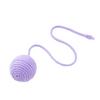 Cotton String Ball Teething Toy Built-in Sand Rattle Interactive Rope Toy Bite-Resistant Tooth Grinding Cat Play Toy for Pet